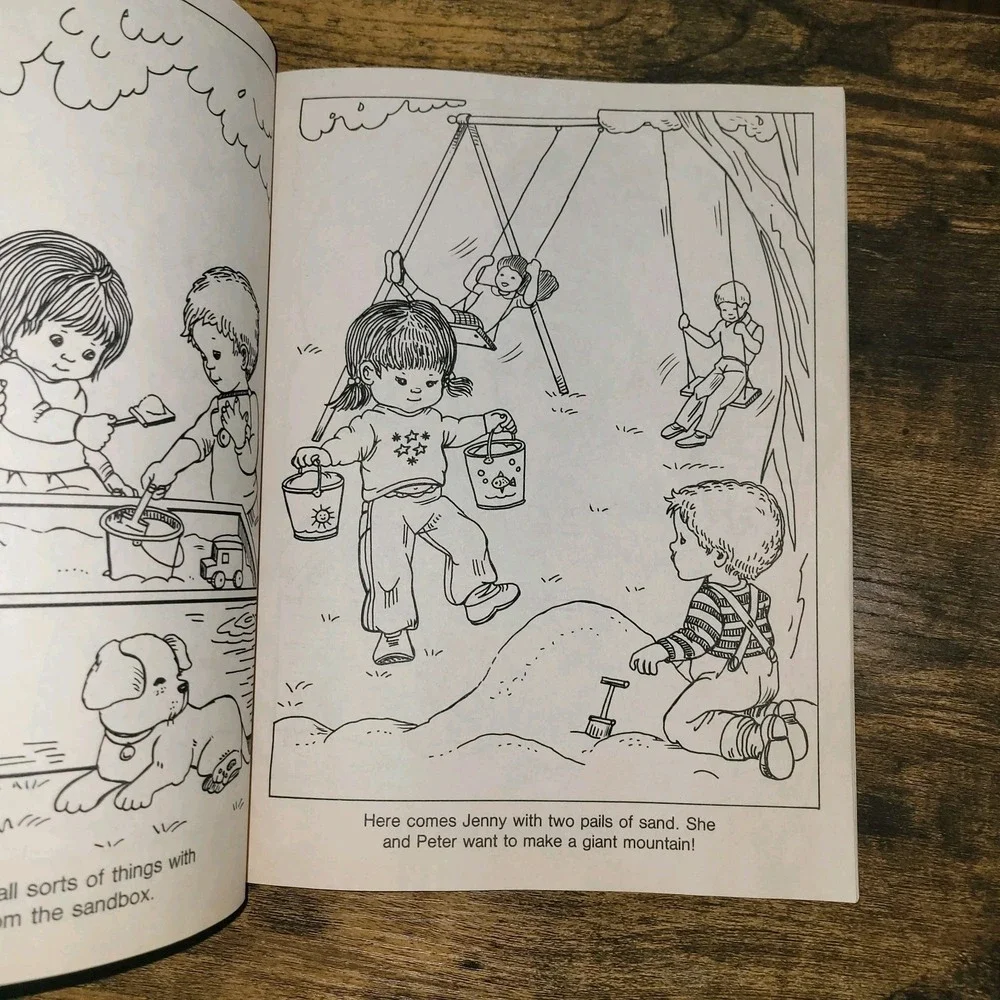 Creative Child Press My Playtime Coloring Book 1986‎